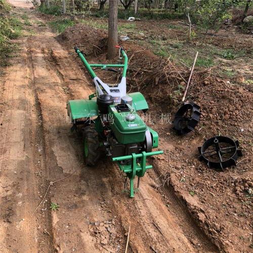 国产手扶式耕田机视频